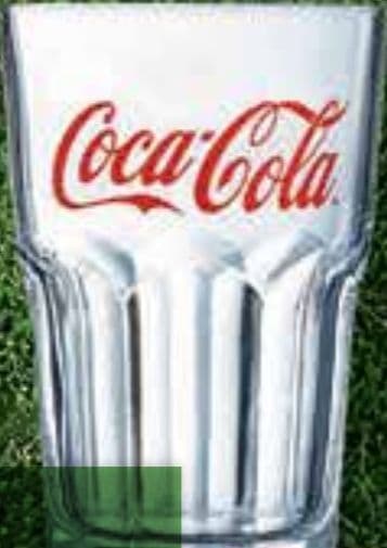 COCA COLA Staklena čaša