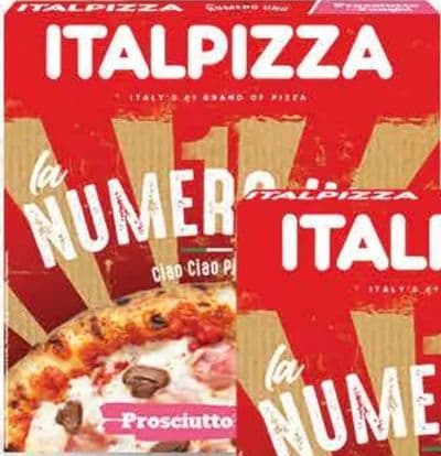 ITALPIZZA ITALPIZZA Pizza Margherita, Pršut i gljive