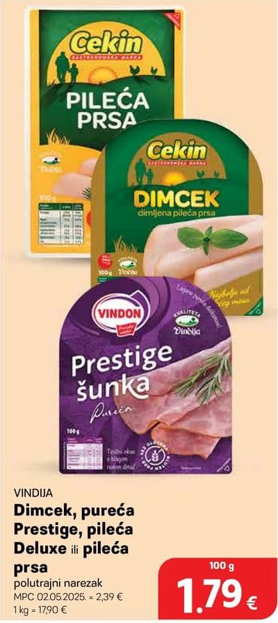 Cekin Pileća prsa