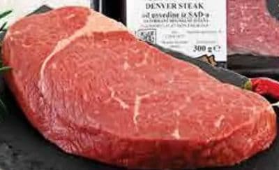 Svježi Denver Black Angus steak