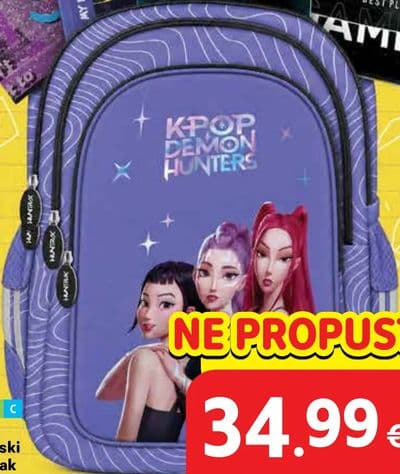 ABC Školski ruksak K-POP
