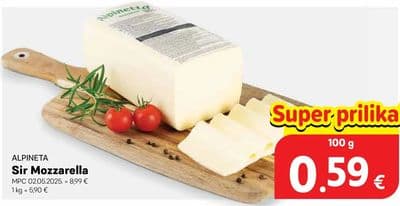 ALPINETA Sir Mozzarella