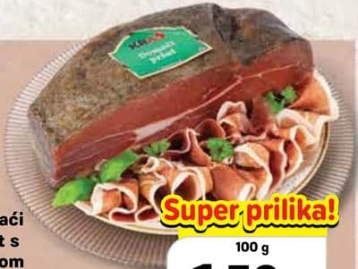 KRAS Domaći pršut s paprom trajni proizvod