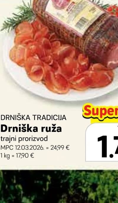 DRNIŠKA TRADICIJA Drniška ruža