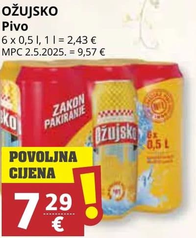 OŽUJSKO Pivo