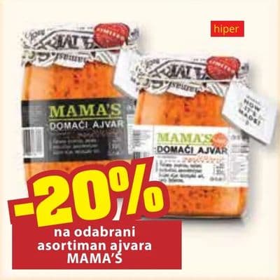 MAMA'S Assortiman ajvara