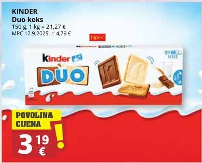 KINDER Duo keks