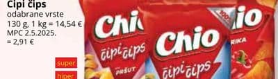 CHIO Čipi čips