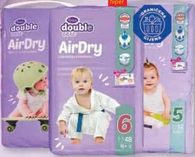 VIOLETA Double Care Dječje pelene odabrane vrste
