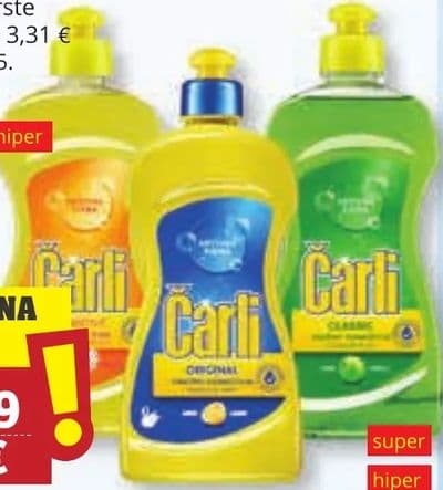 ČARLI Sredstvo za pranje posuđa