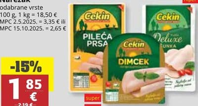 Cekin Cekin Deluxe Šunka