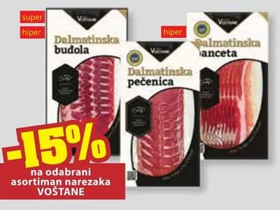 VOŠTANE Dalmatinska budola