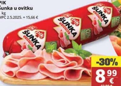 PIK Šunka u ovitku