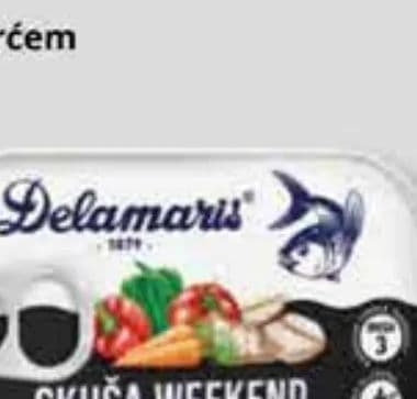 DELAMARIS Weekend SkUŠa s povrćem