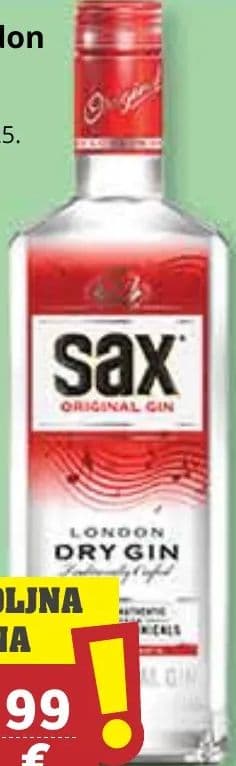 SAX SAX London Dry Gin