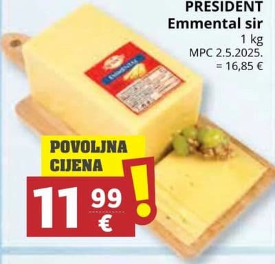PRESIDENT PRESIDENT Emmental sir