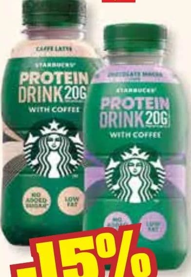 STARBUCKS PROTEIN DRINK 20G WITH COFFEE