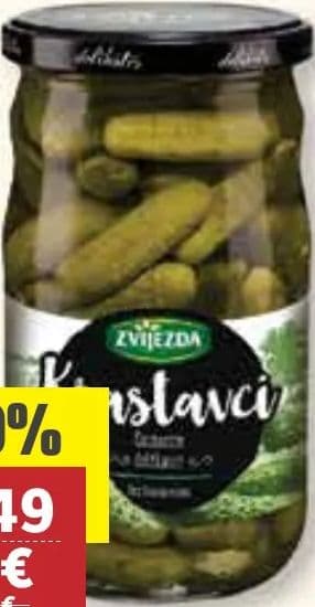ZVIJEZDA Delikates Krastavci