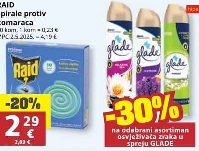 GLADE Osvježivač zraka u spreju GLADE
