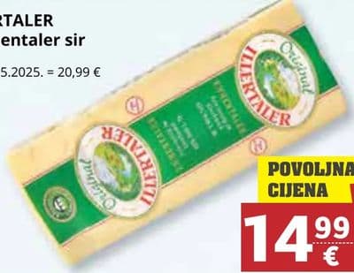 ILLERTALER ILLERTALER Emmentaler sir