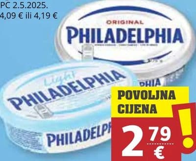 PHILADELPHIA PHILADELPHIA Krem sir