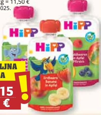 HIPP Bio Voćna kašica