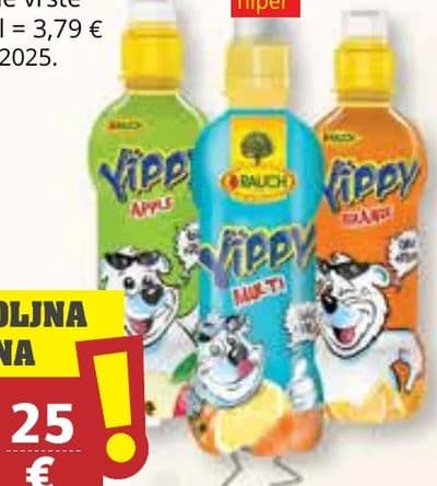 YIPPY Negazirano piće