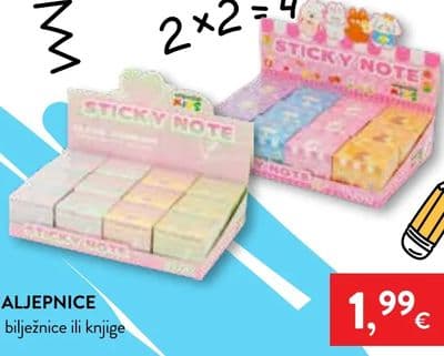 NALJEPNICE za bilježnice ili knjige