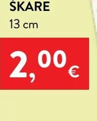 ŠKARE 13 cm