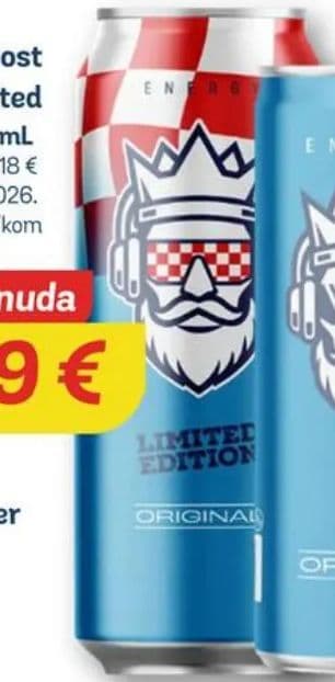 Energetska pića GameBoost Original Limited