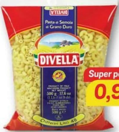 Divella Tjestenina Chifferini Lisci 48