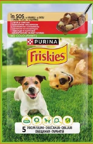 PURINA FRISKIES mokra hrana za pse govedina/krumipir 85 g