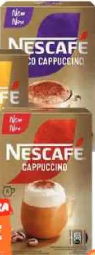 Nescafe Nescafe Cappuccino original, vanilla, choco