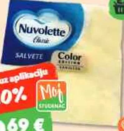 Nuvolete SALVETE vanilija