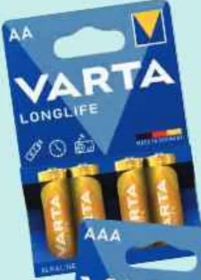 Varta VARTA BATERIJE LONGLIFE AA, AAA