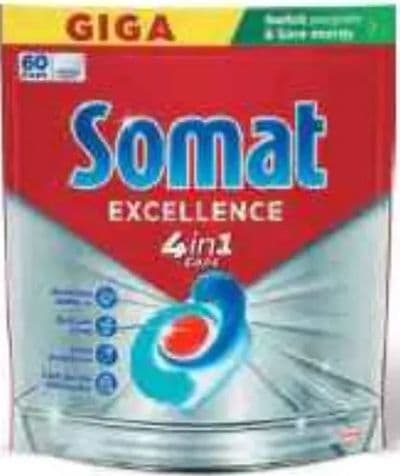 Somat Somat tablete za strojno pranje posuđa Excellence 4in1
