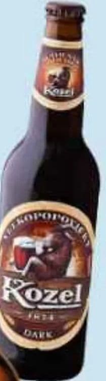 Kozel PIVO lager, dark