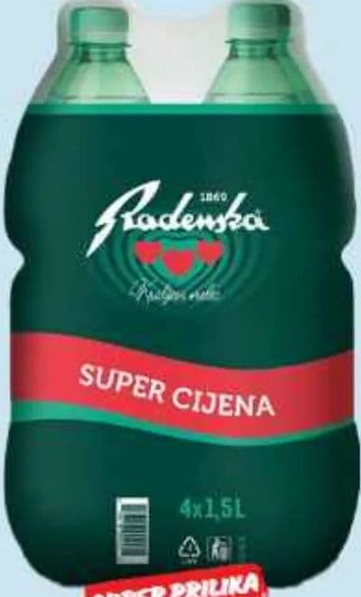 Radenska Gazirana mineralna voda