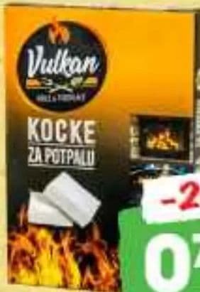 Vulkan UGLJEN ZA ROŠTILJ