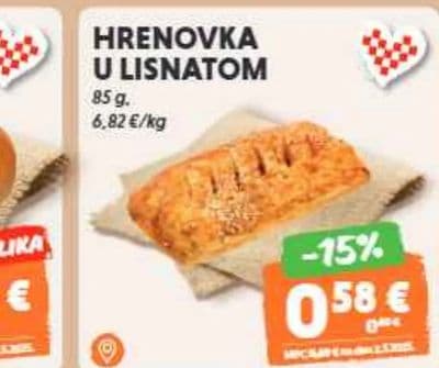 HRENOVKA U LISNATOM