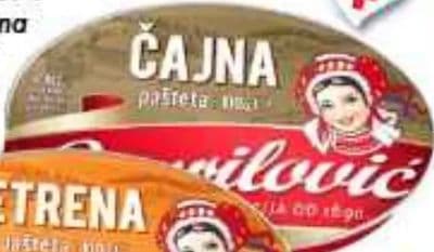 Gavrilović Gavrilović Pašteta jetrena, čajna