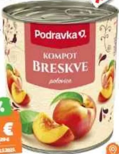 Podravka Podravka KOMPOT breskva