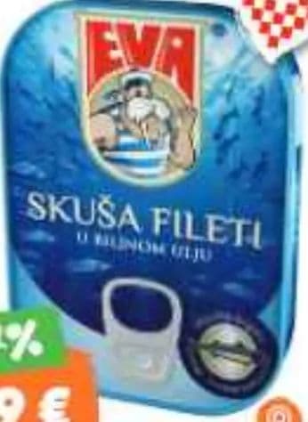 Podravka SKUŠA FILETI u biljnom ulju