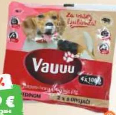 Vauuu Potpuna hrana za pse govedina/drivlja