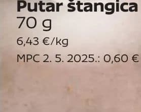 Bobis Putar štangica
