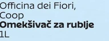 Officina dei Fiori, Coop Officina dei Fiori, Coop Omekšivač za rublje