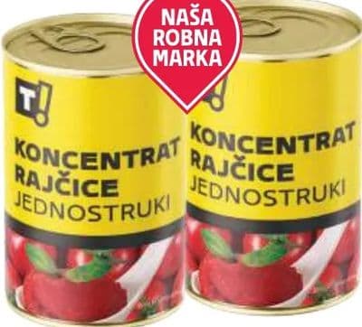T! Koncentrat rajčice jednostruki