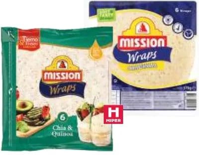 Mission Tortilja razne vrste