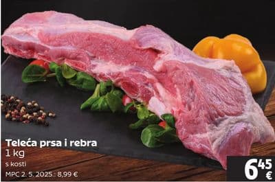 Teleća prsa i rebra