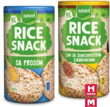 Naturel Naturel Snack riža 100 g